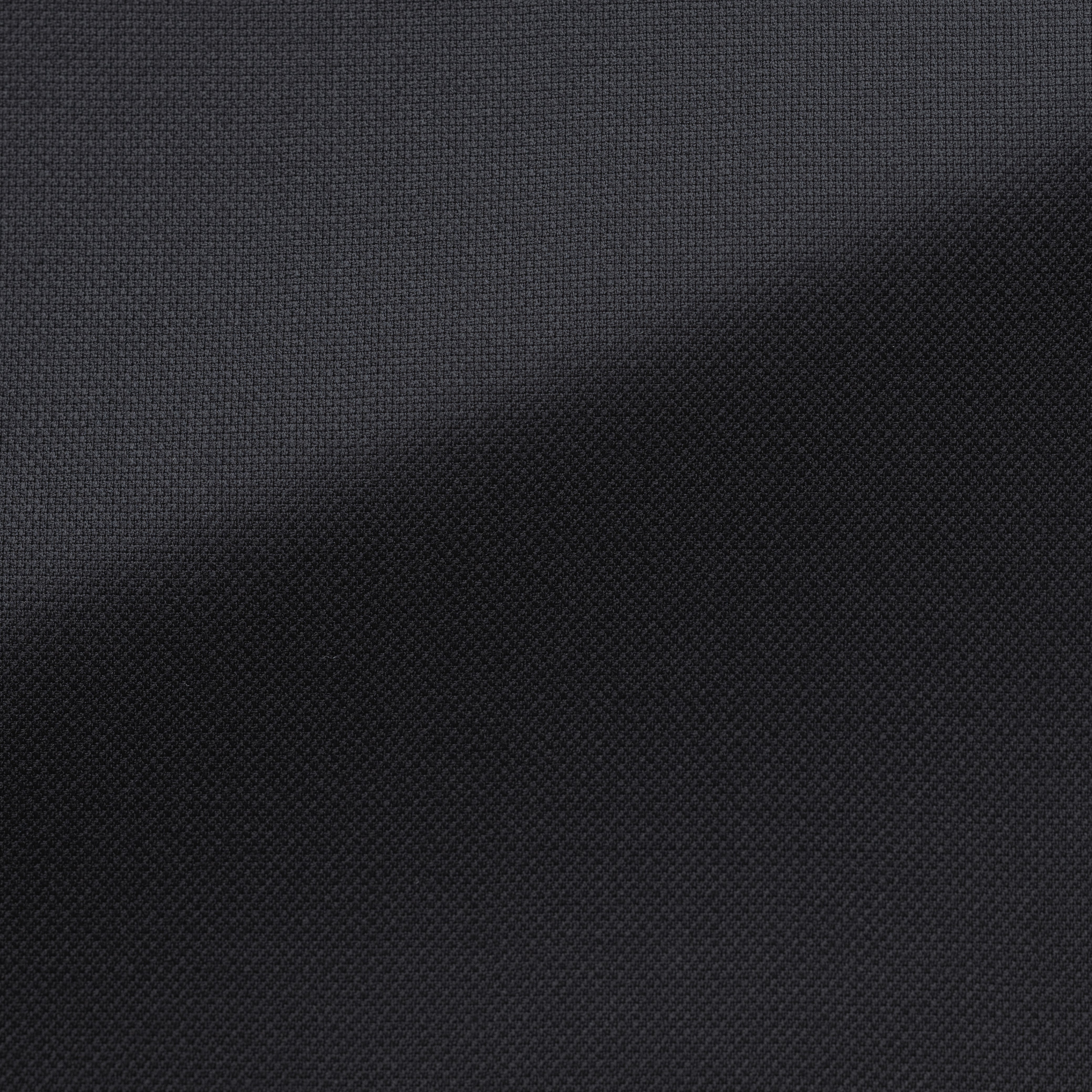 Dino Filarte 365 Collection Black S130 Doppio Ritorto Merino Wool Panama