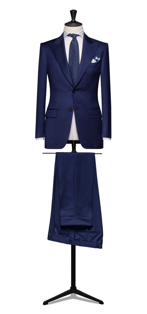 Barberis Canonico 365 Essentials Merino Wool Napolitan Blue Twill