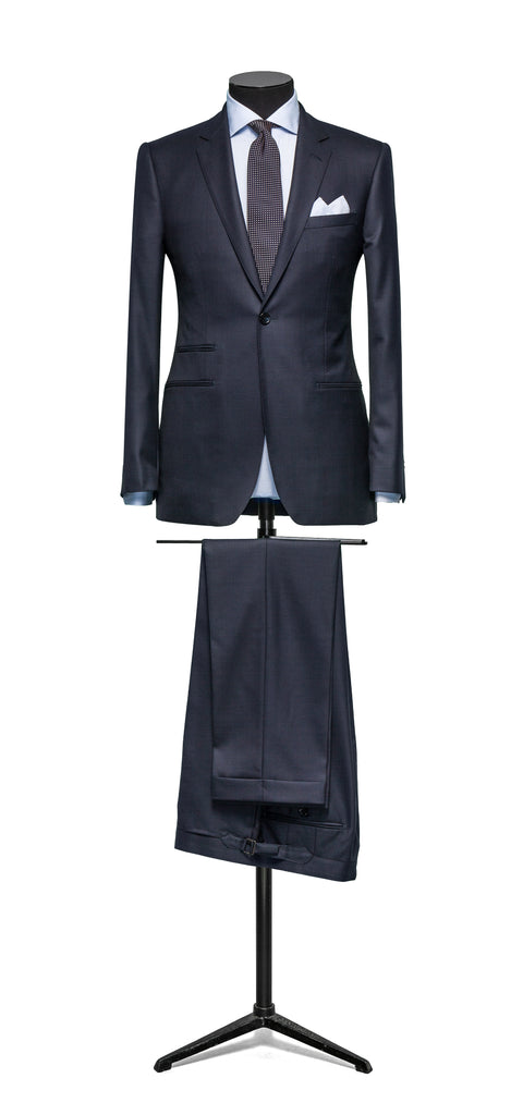 Barberis Canonico 365 Essentials Merino Wool Black Twill