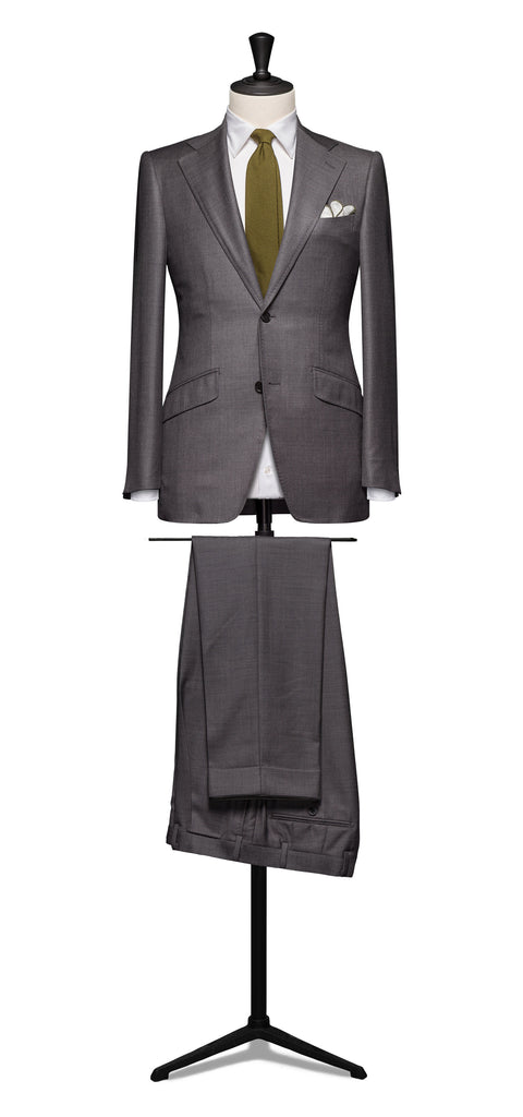 Barberis Canonico 365 Essentials Merino Wool Black Plain Weave