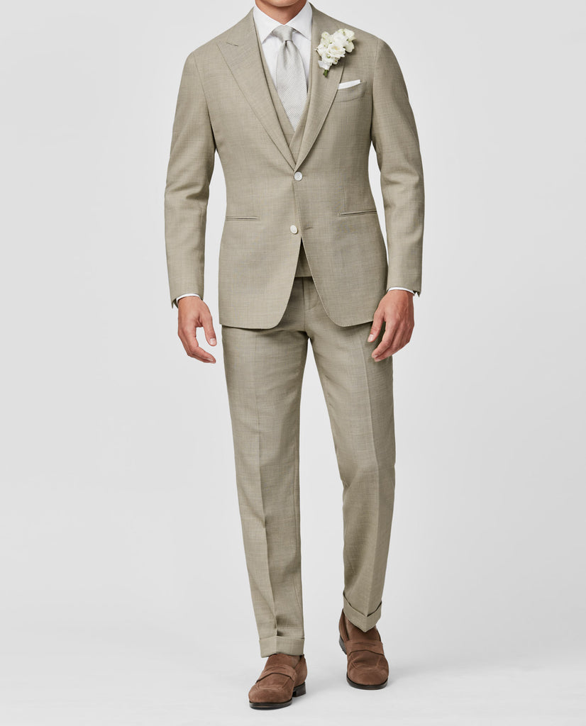 Paulo Oliveira Sand Wool & Linen Stretch
