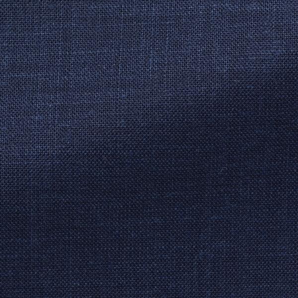 Paulo Oliveira Navy Blue Tropical Wool & Linen Stretch
