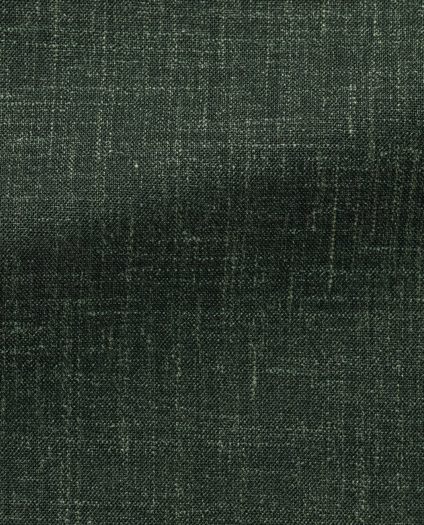 Loro Piana SUMMERTIME Dark Green Tropical Lightweight Wool, Silk & Linen