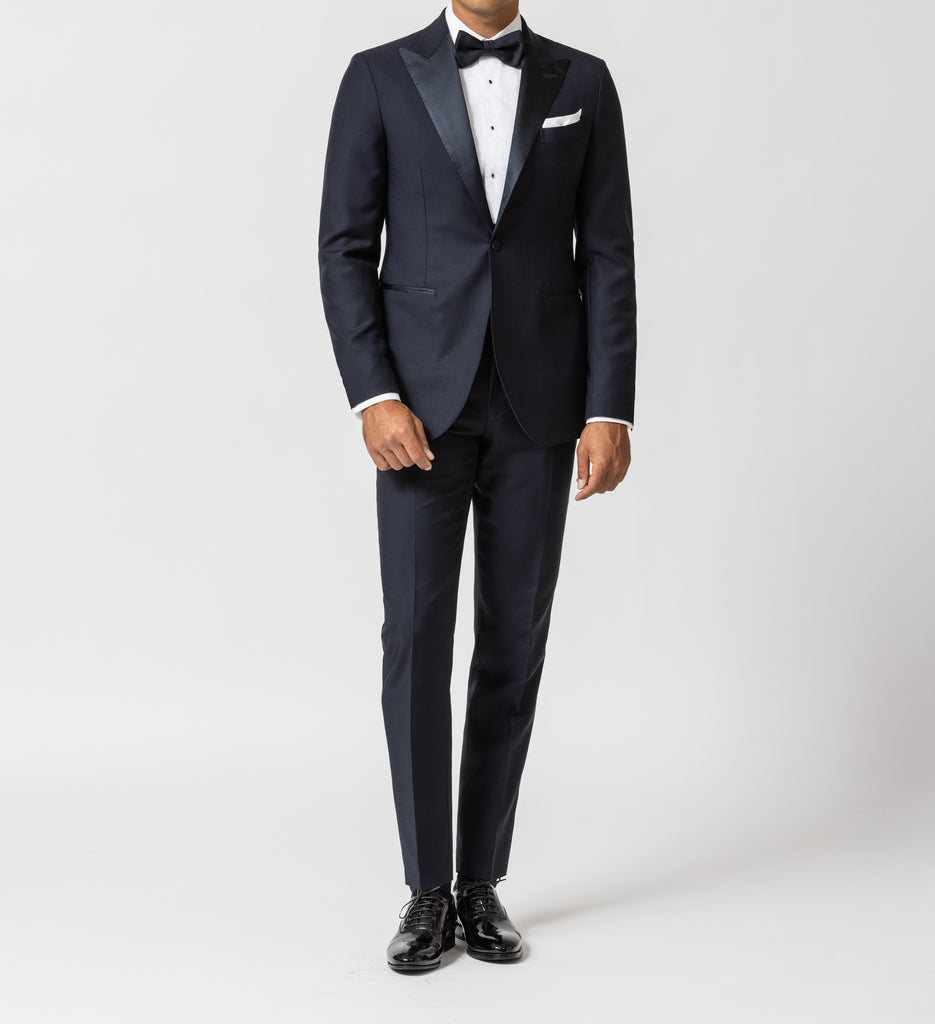 Barberis Canonico Barrathea Wool & Mohair Dark Navy