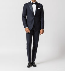 Barberis Canonico Barrathea Wool & Mohair Dark Navy