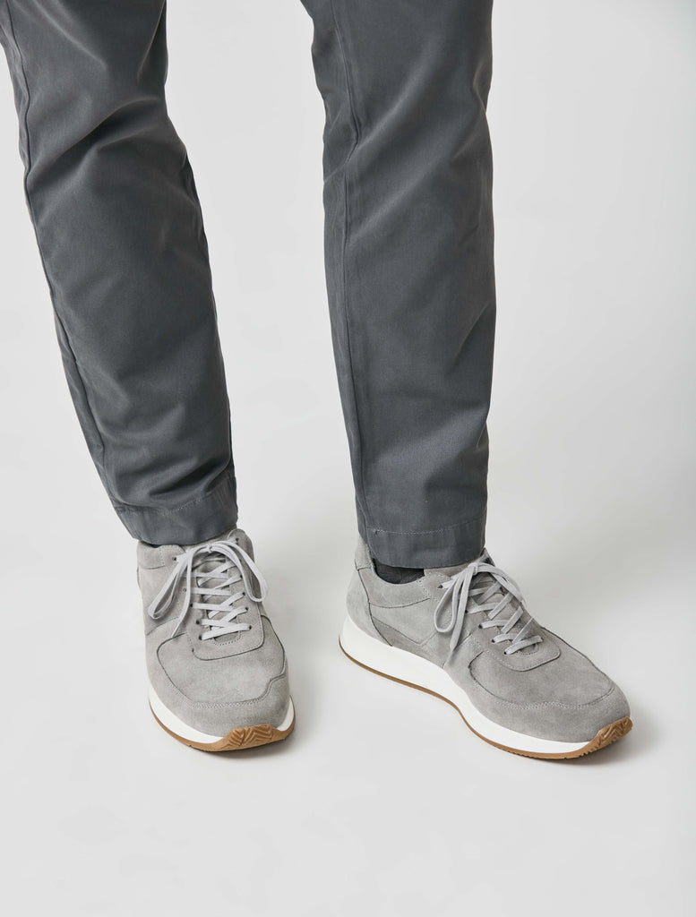 Runner Low Top Suede Mid Grey