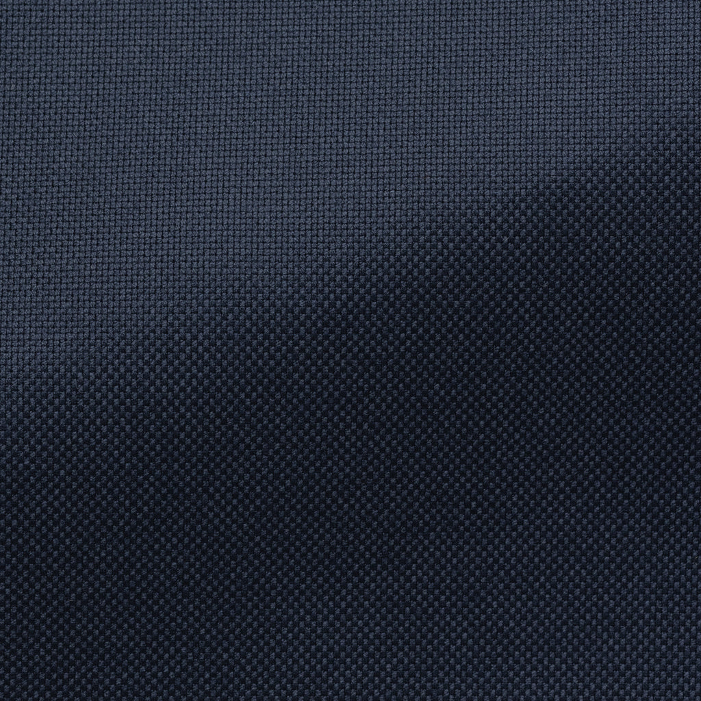 Huddersfield Navy Blue Soft Pure Bamboo Basketweave Jacket