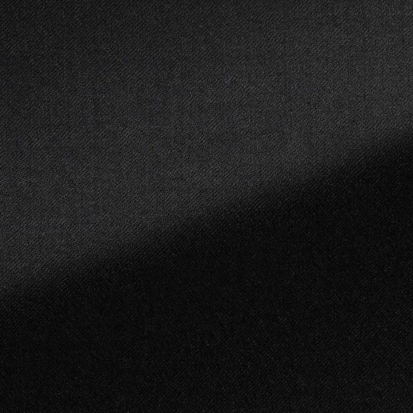 Barberis Canonico Black Flannel S120 Merino Wool Trousers with Natural Stretch