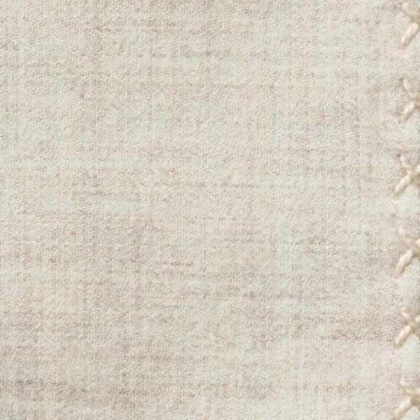 Beige Flannel - Beige Handstitched