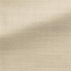 Drago Ivory Wool-silk Herringbone