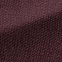 Carlo Barbera Wine Red Natural Stretch Wool-silk Panama
