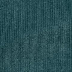 Pontoglio Teal Stretch Cotton Corduroy
