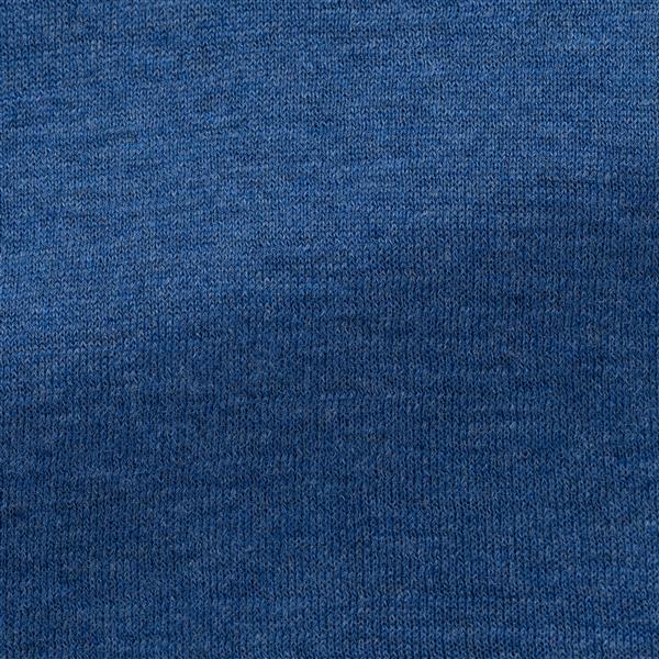 Denim Blue Mélange Cotton-silk