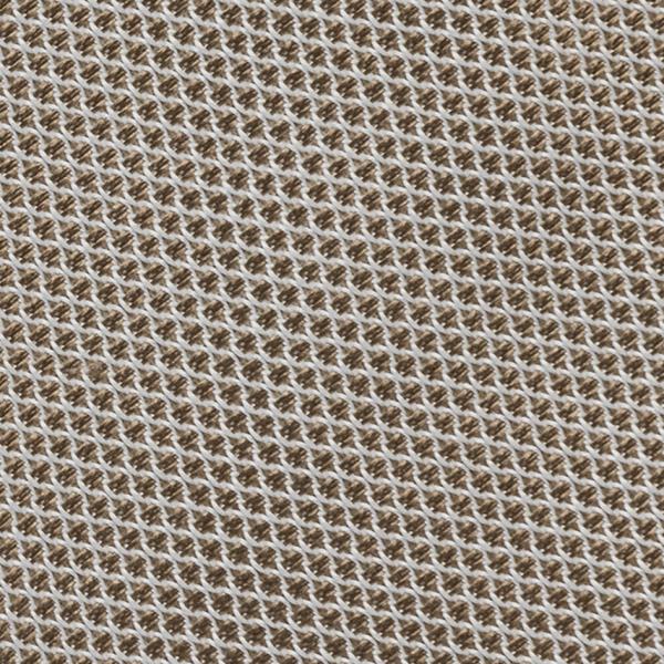 Chocolate Brown-white Silk Grenadine