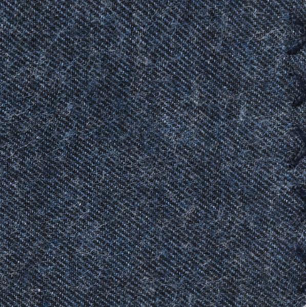Blue Flannel - Midnight Blue Handstitched