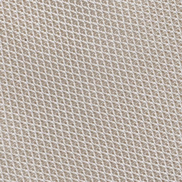 Beige-white Silk Grenadine