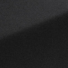 Black Stretch Brushed Wool Twill
