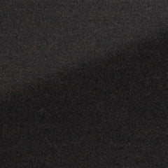 Chocolate Brown Stretch Brushed Wool Twill