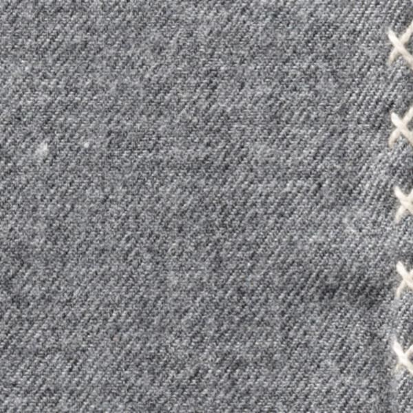 Grey Flannel - Beige Handstitched