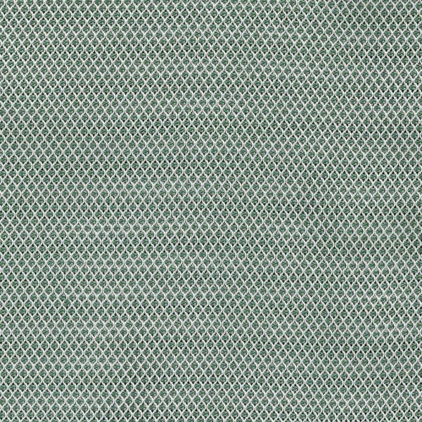 Dark Green-white Silk Grenadine
