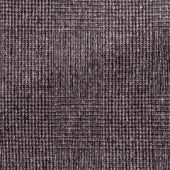 Zegna Dusty Pink-d.brown Silk-wool-cashmere Glencheck W/ White Slubs