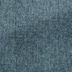Zegna Storm Blue Silk-wool-cashmere Glencheck W/ White Slubs