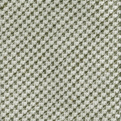 Green-white Linen-silk Puppytooth