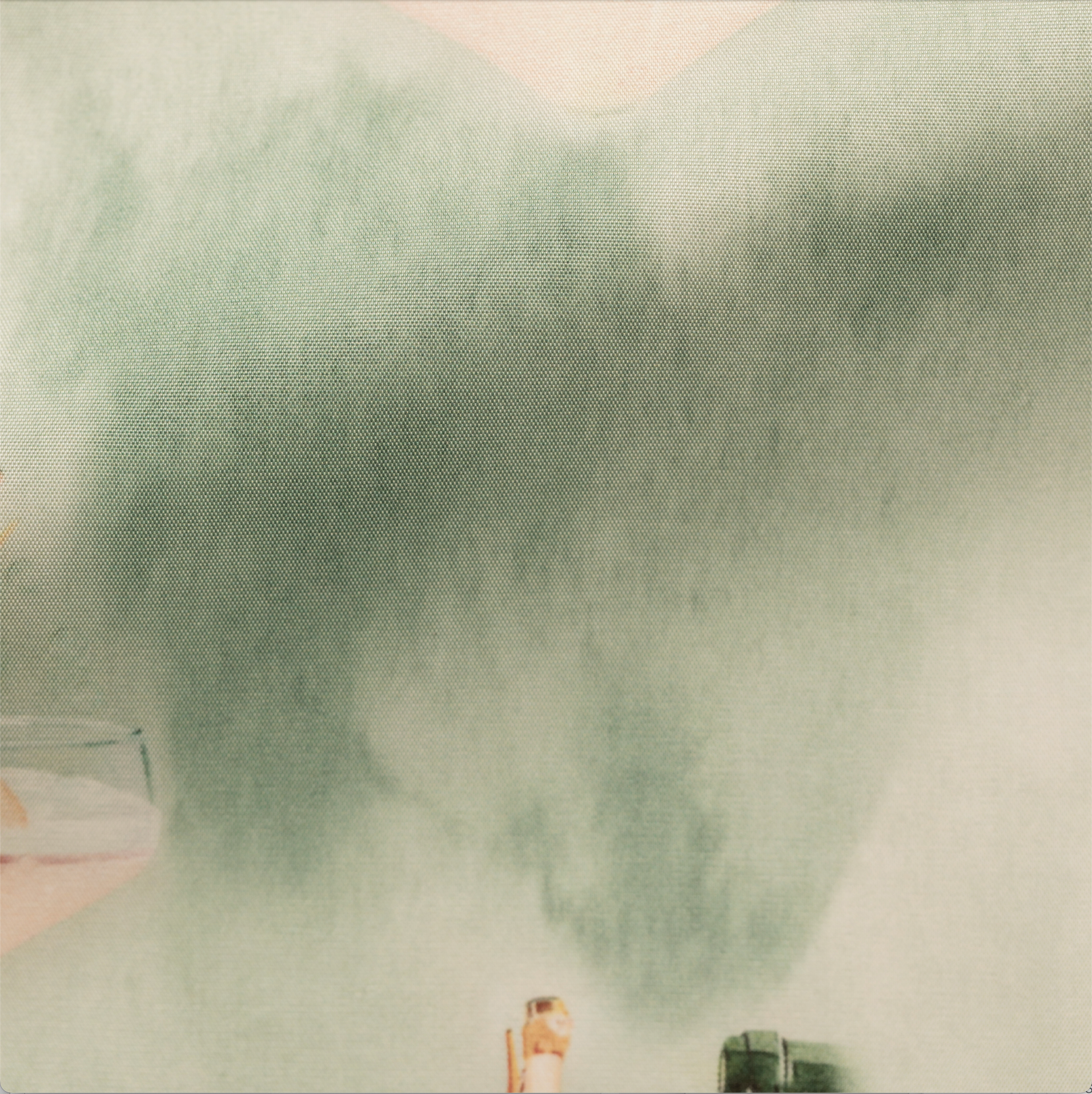 Fancy 497 Faded Jade with Champagne Glass and Pin-up