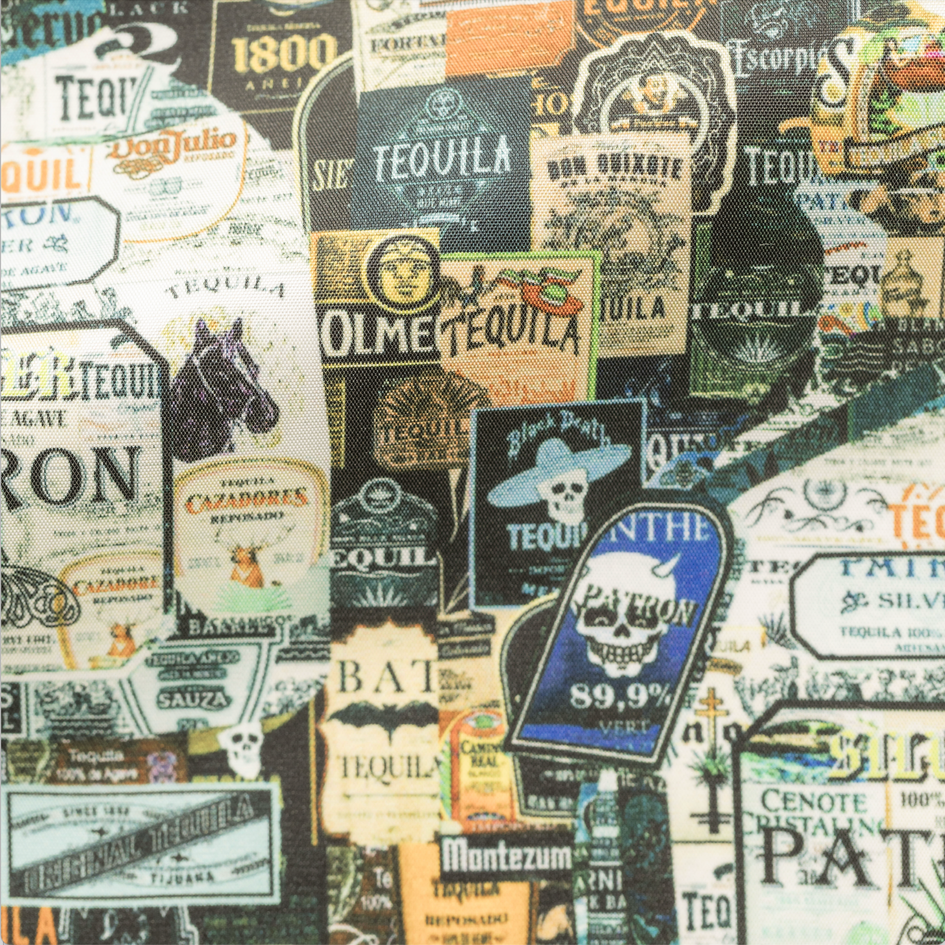 Fancy 500 Multi-Coloured Tequila Labels