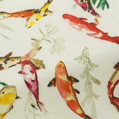 Fancy 460 Light Sand with Multi-Coloured Koi Fish