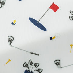 Fancy 464 - White with Golf Theme
