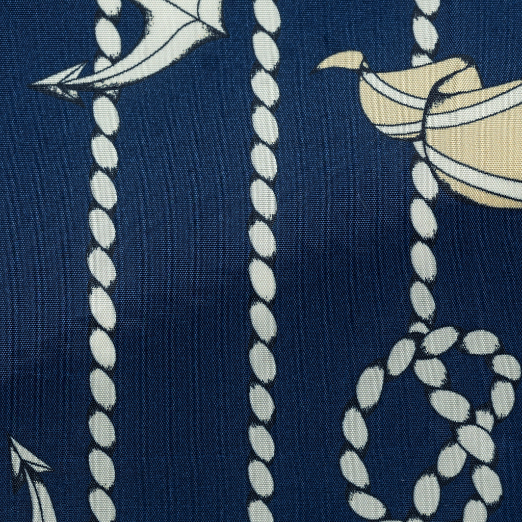 Fancy 466 Navy with Off-White & Sand Yachting Paraphernalia
