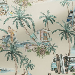Fancy 484  Light Sand with Hawaiian Surfers and Cars