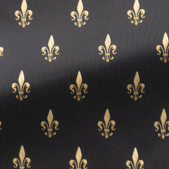 Fancy 501 Midnight Blue with Golden Fleur-de-Lis
