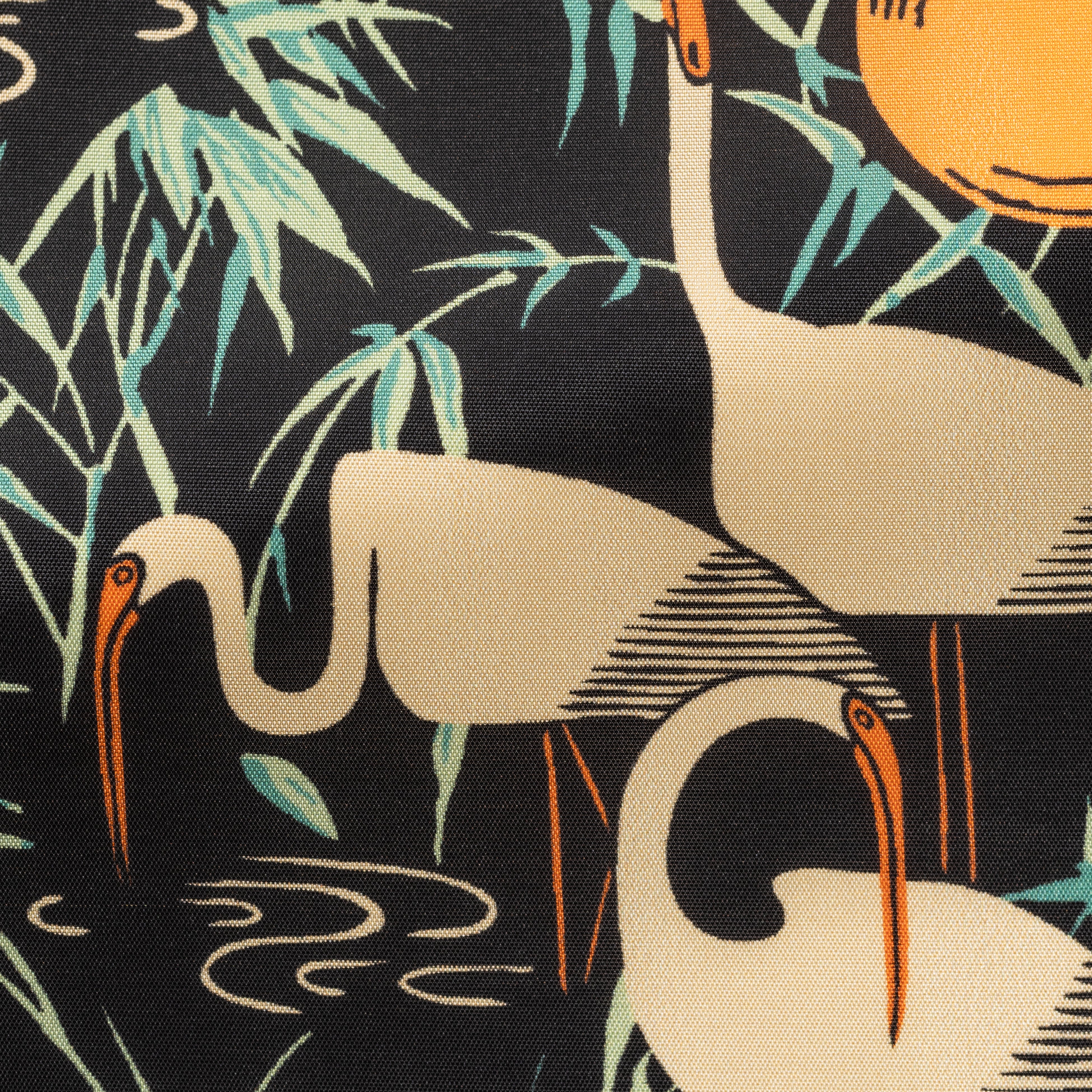 Fancy 504 Art Deco Bamboo & Japanese Ibises