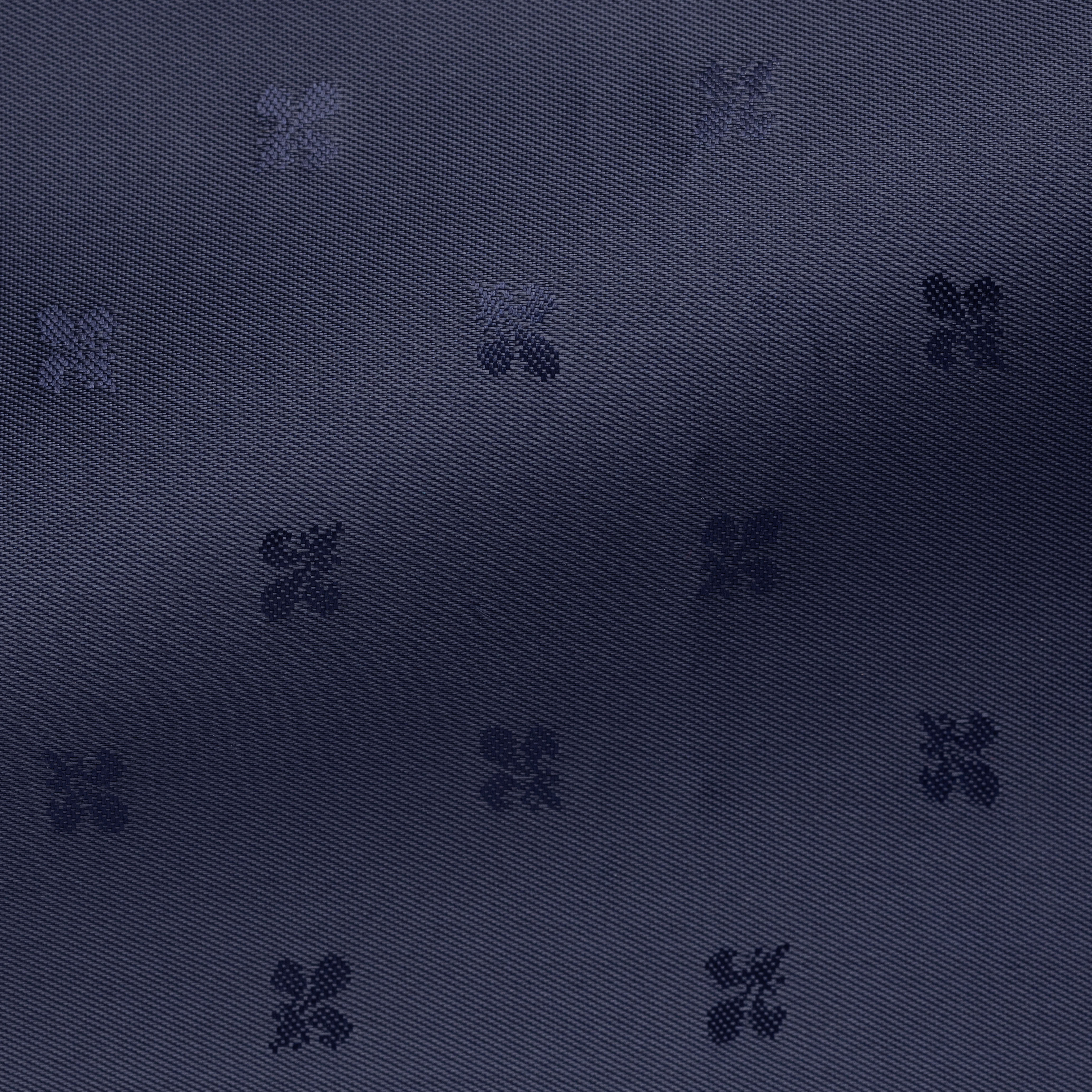 8507 Jacquard Midnight Blue Lilies
