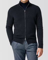 Cariaggi Midnight Blue Pure Cashmere