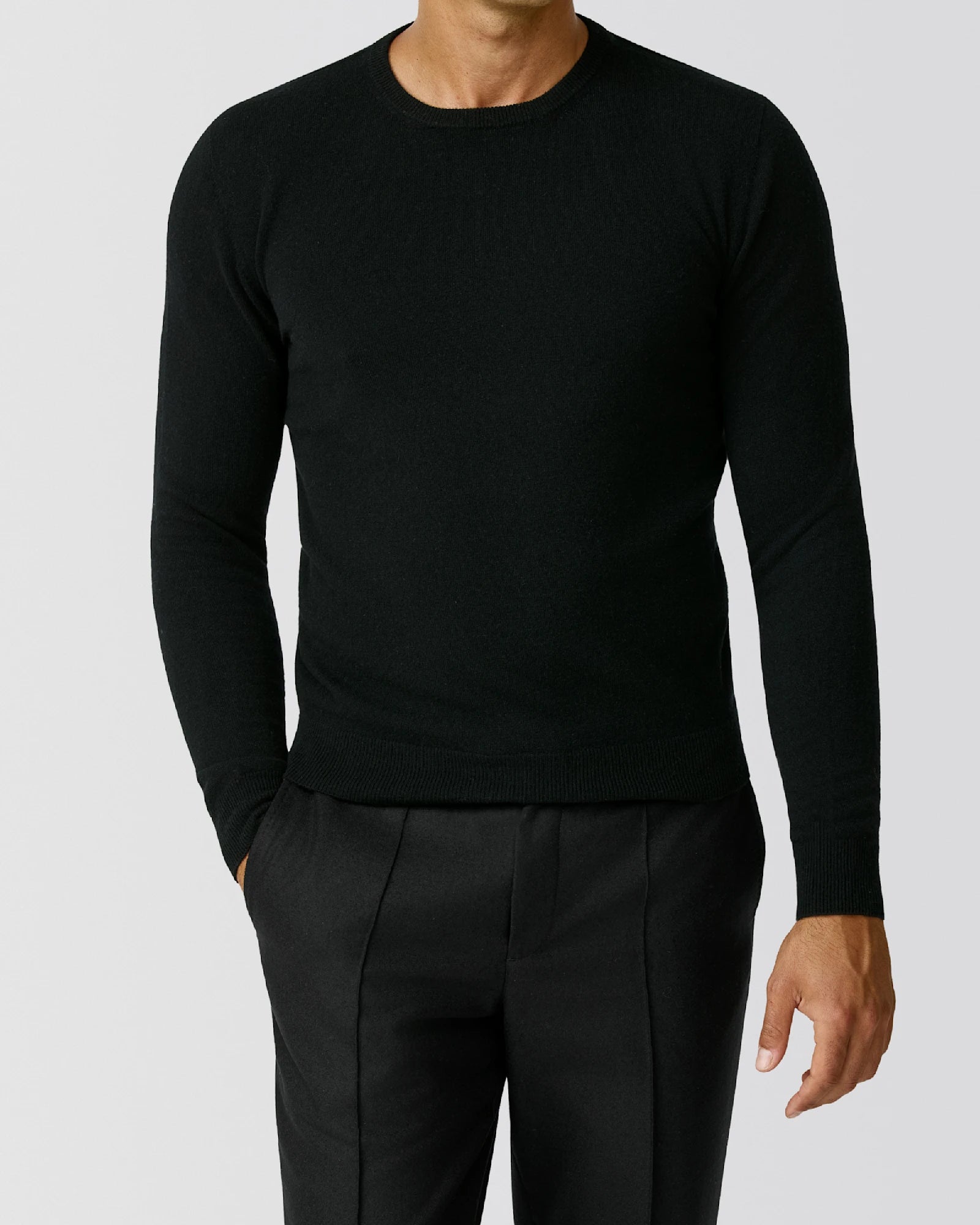 Carriagi Black Pure Cashmere
