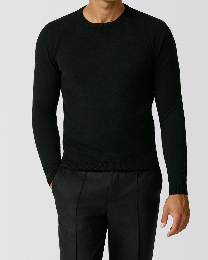 Carriagi Black Pure Cashmere