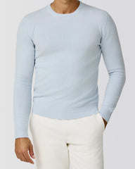 Papi Fabio Light Blue Wool & Cashmere Knit