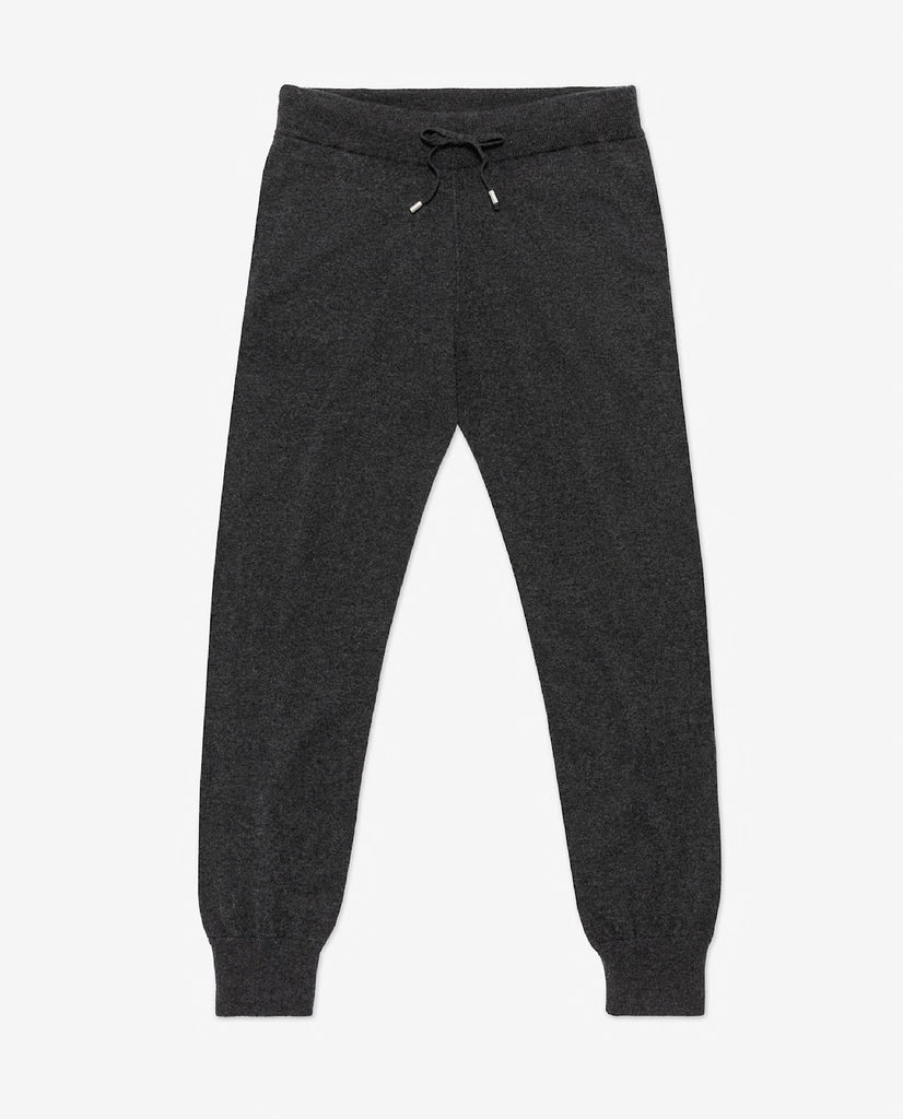 Papi Fabio Dark Grey Wool & Cashmere Leisure Pants