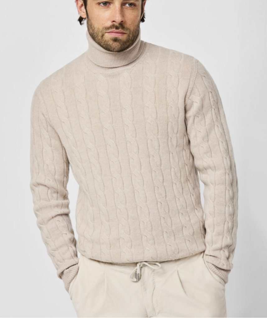 Papi Fabio Sand Wool & Cashmere