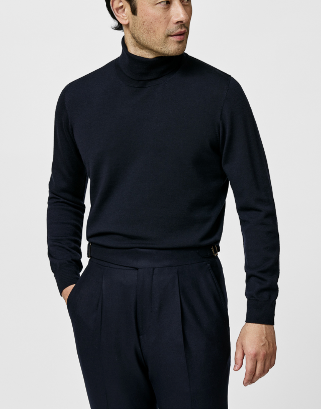 Loro Piana Midnight Blue S160 Ultra-Fine Merino Wool