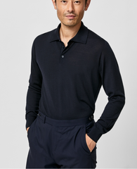 Loro Piana Midnight Blue S160 Ultra-Fine Merino Wool
