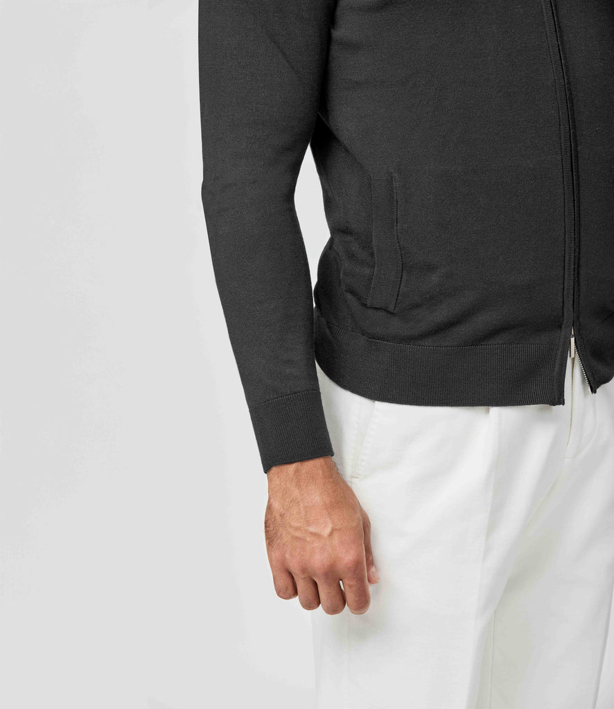 Anthracite S160 Ultra-Fine Merino Wool