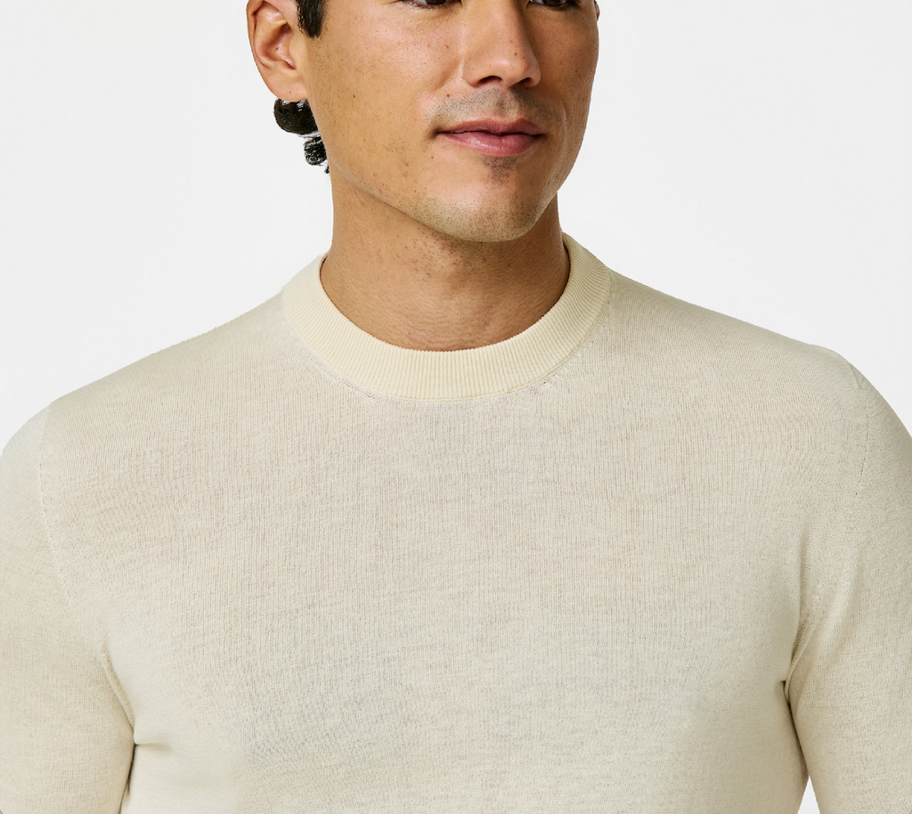 Pearl Grey Cotton-silk