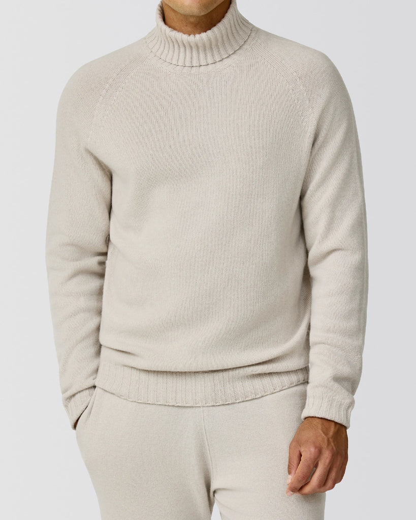 Cariaggi Light Pebble Grey Pure Cashmere
