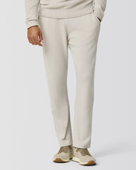 Cariaggi Light Pebble Grey Pure Cashmere Leisure Pants