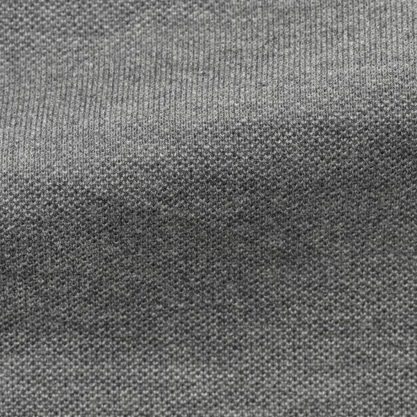 Albini Knit Mid Grey Melange Piqué Doppio Cotton