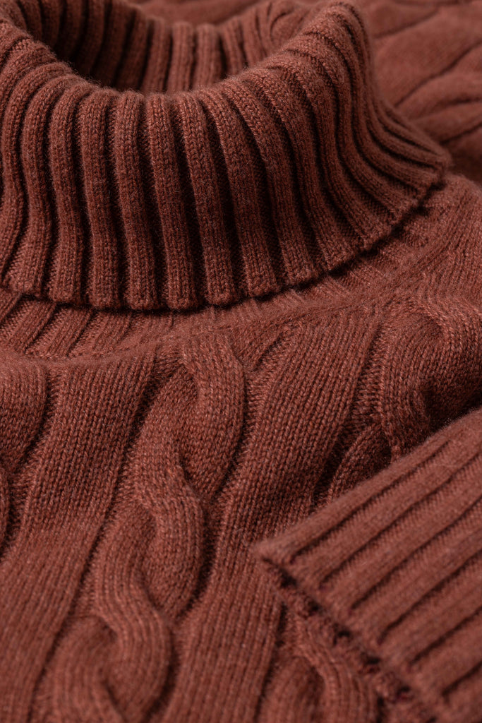 Cariaggi Terracotta Pure Cashmere